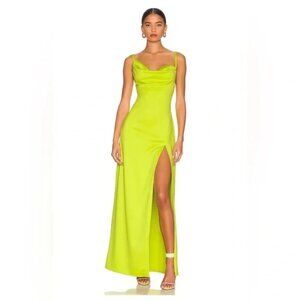 estrella maxi dress in nutshell brown Camila Coelho Estrella Maxi Dress